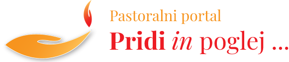 Pridi in poglej – Pastoralni portal Logo
