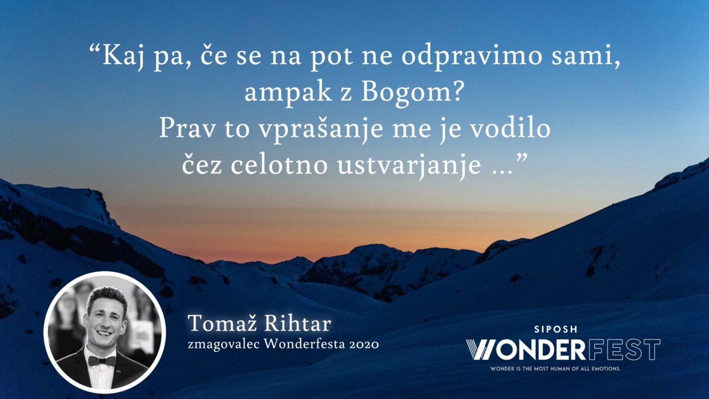 rihtar Mladi filmski ustvarjalec <strong>Tomaž Rihtar</strong>: <em>Kaj pa, če se na pot ne odpravimo sami, ampak z Bogom?</em>