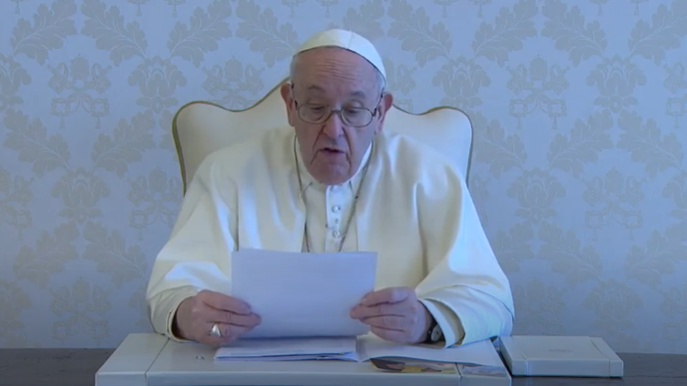 Papeževo video sporočilo udeležencem <strong>mednarodnega srečanja</strong>: <em>Znanost za mir</em>