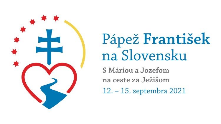 <strong>Logotip in geslo</strong> papeževega apostolskega <em>potovanja na Slovaško</em>
