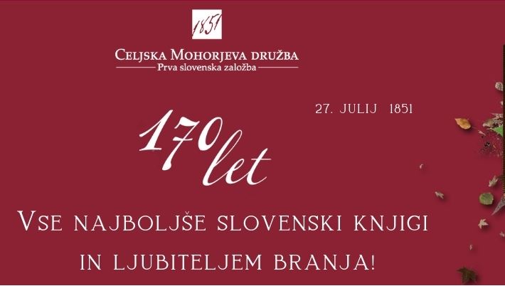 <strong>170-letnica</strong> prve slovenske založbe <em>Mohorjeve družbe</em>