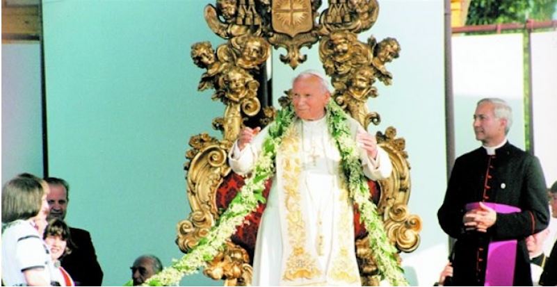 <strong>Obletnica</strong> obiska <em>papeža Janeza Pavla II.</em> v Sloveniji