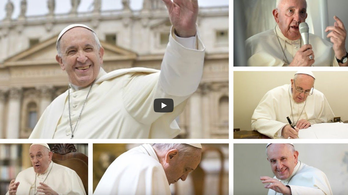 VIDEO – 10 let delovanja <strong>papeža Frančiška</strong>