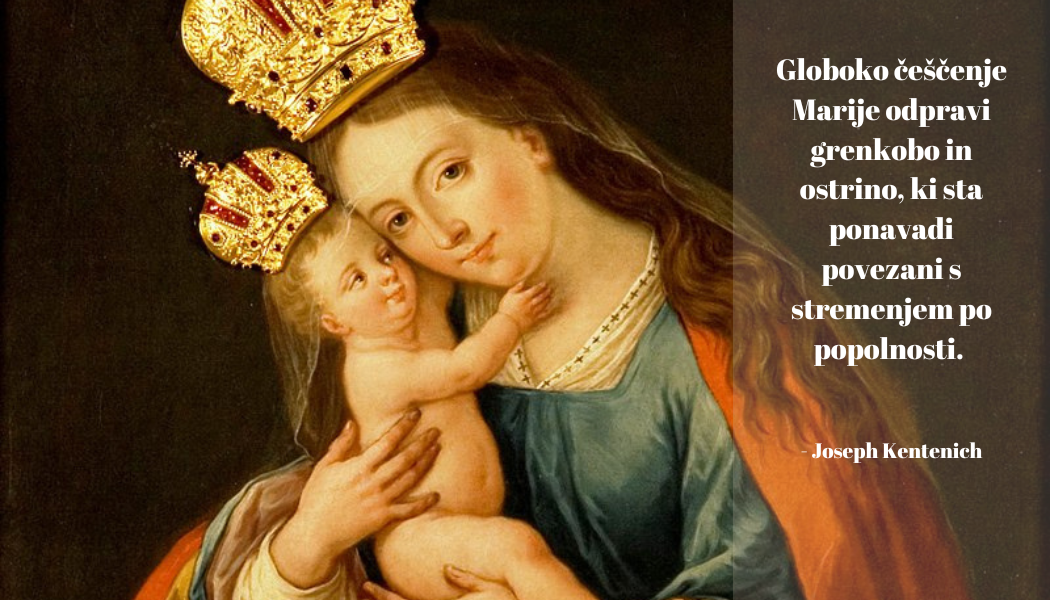 Globoko češčenje Marije …
