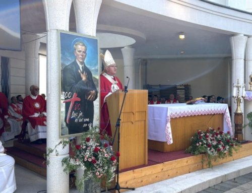 Pridiga nadškofa Stanislava Zoreta pri sveti maši na Zaplazu ob praznovanju godu bl. Alojzija Grozdeta