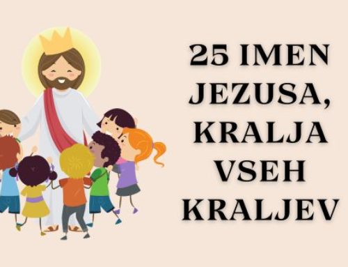 Igra za vso družino: 25 imen Jezusa, Kralja vseh kraljev