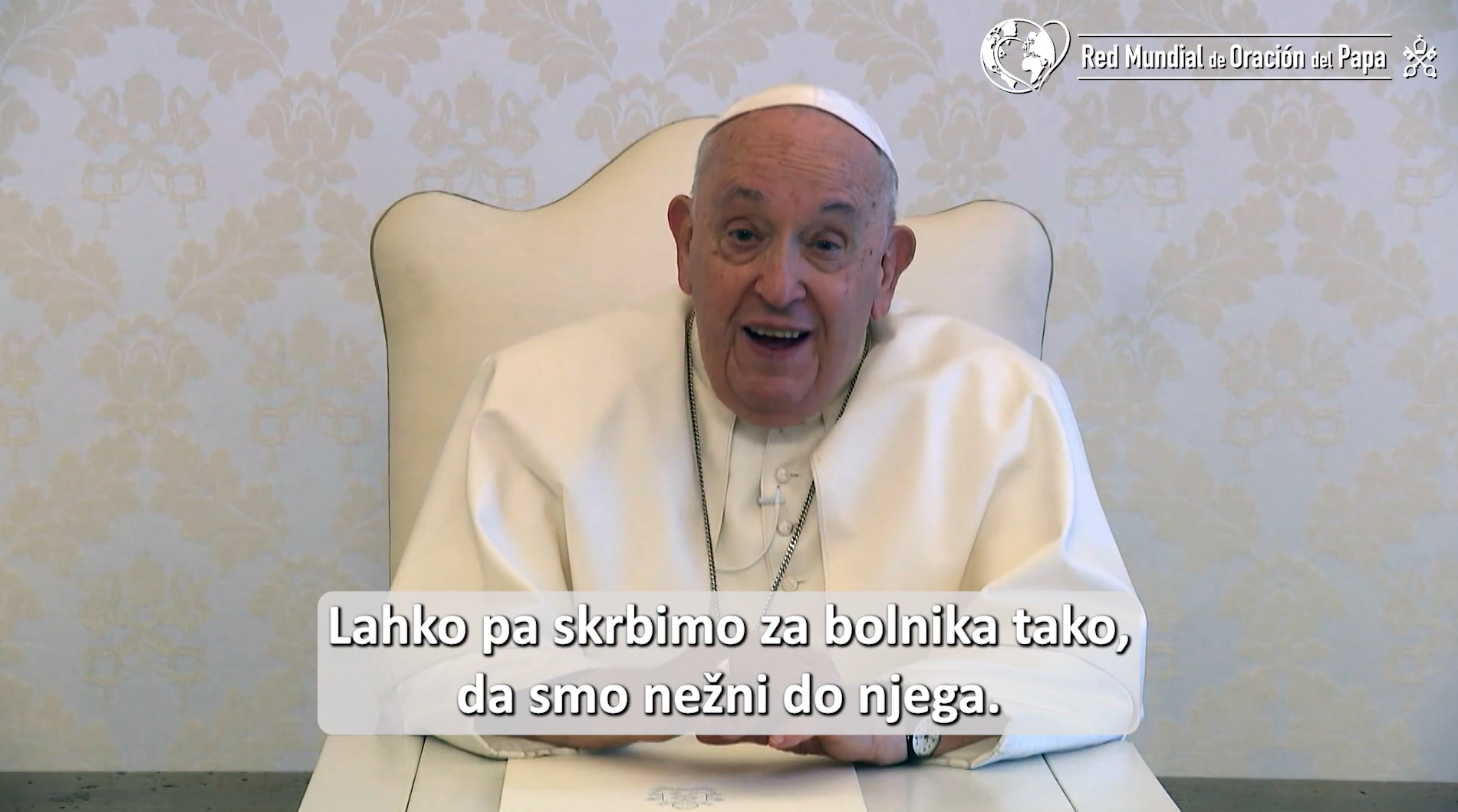 Papežev <em>molitveni namen za februar 2024:</em> <strong>Za terminalno bolne</strong>