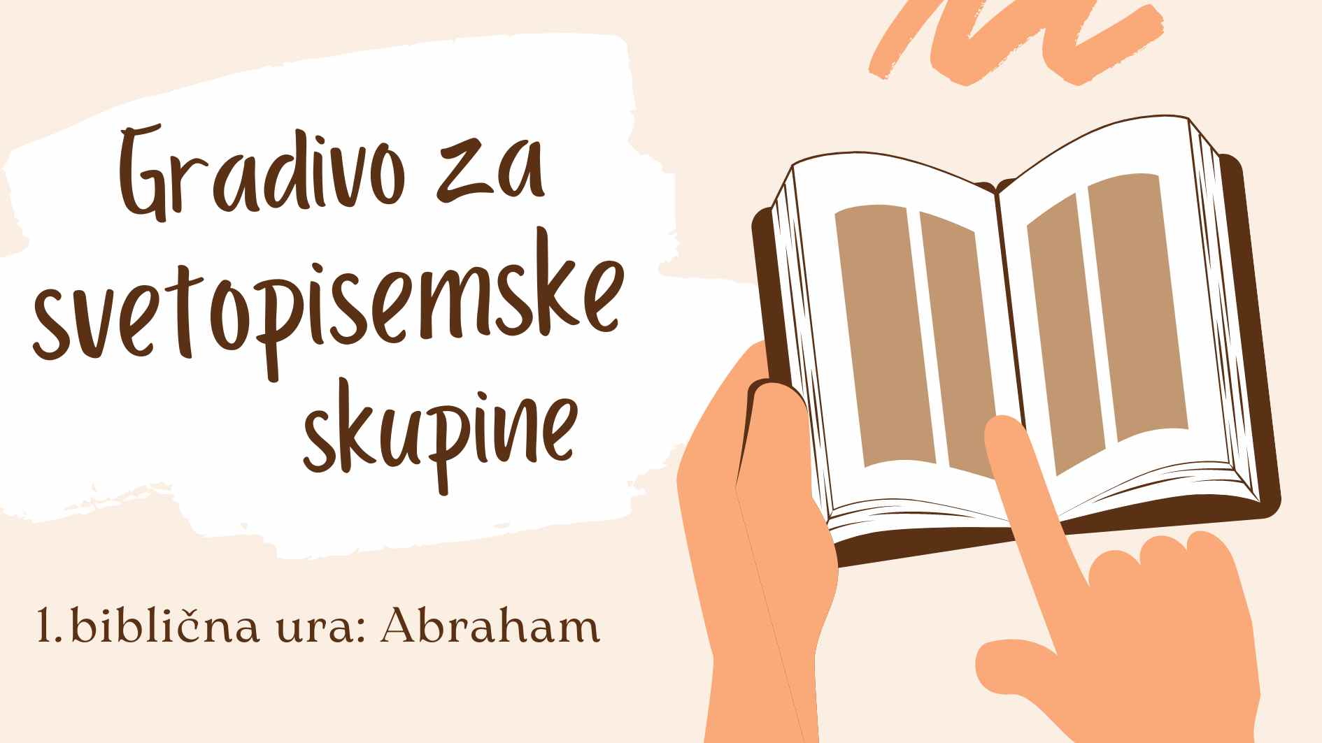 Pet <strong>katehez za biblično srečanje:</strong> <em>1. Abraham</em>