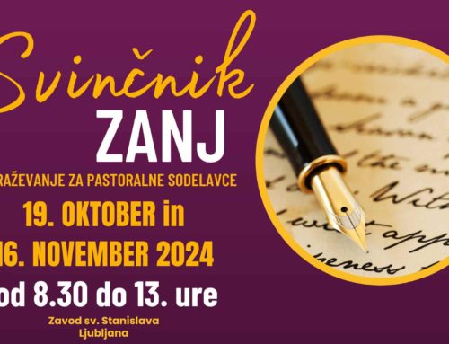 Jesensko izobraževanje za pastoralne sodelavce Svinčnik Zanj