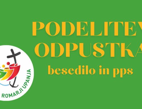 Podelitev odpustka – posebna milost Svetega leta