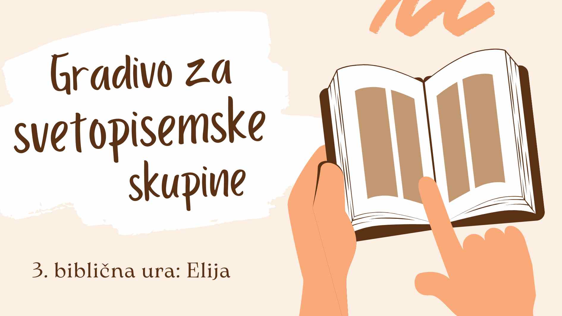 Pet <strong>katehez za biblično srečanje:</strong> <em>3. Elija</em>