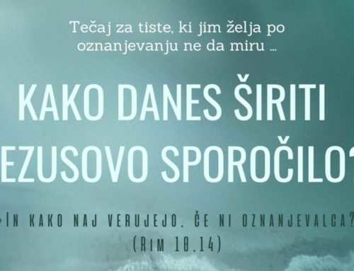 TEČAJ ZA OZNANJEVANJE: Kako danes širiti Jezusovo sporočilo?