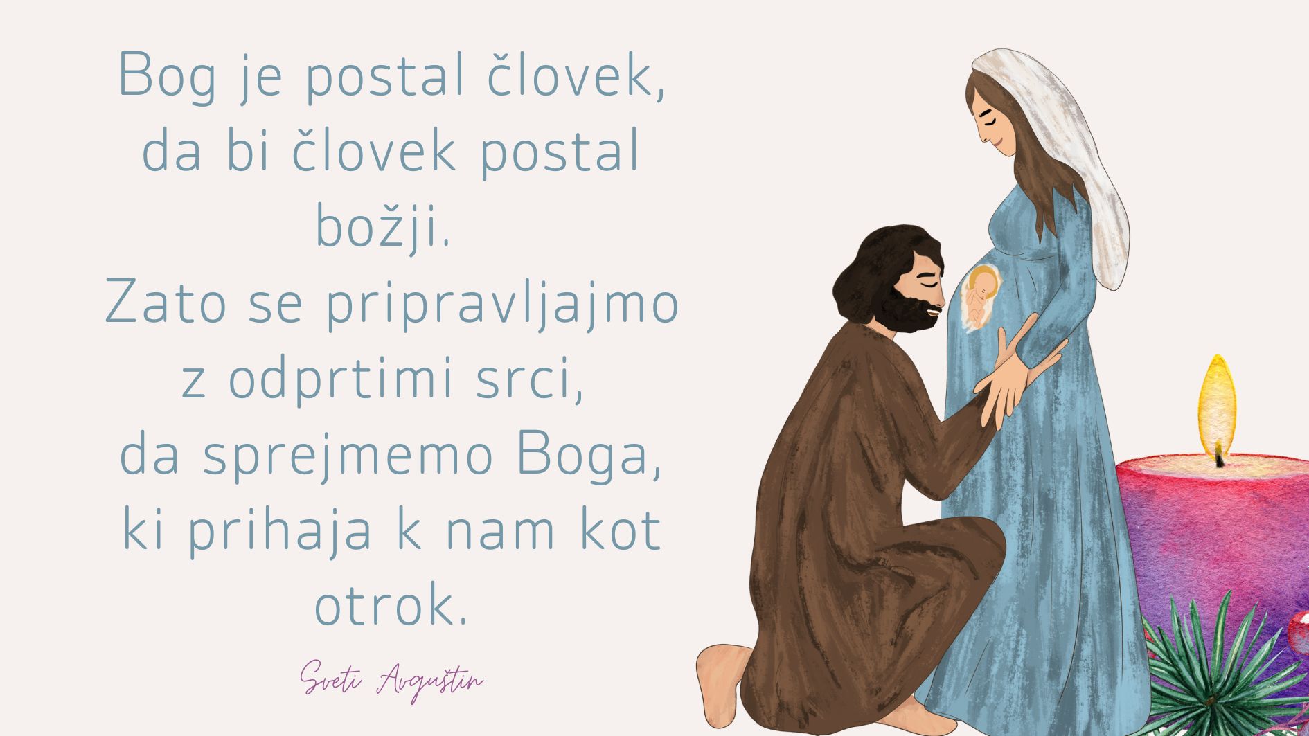 <em>Bog</em> je <strong>postal človek…</strong>