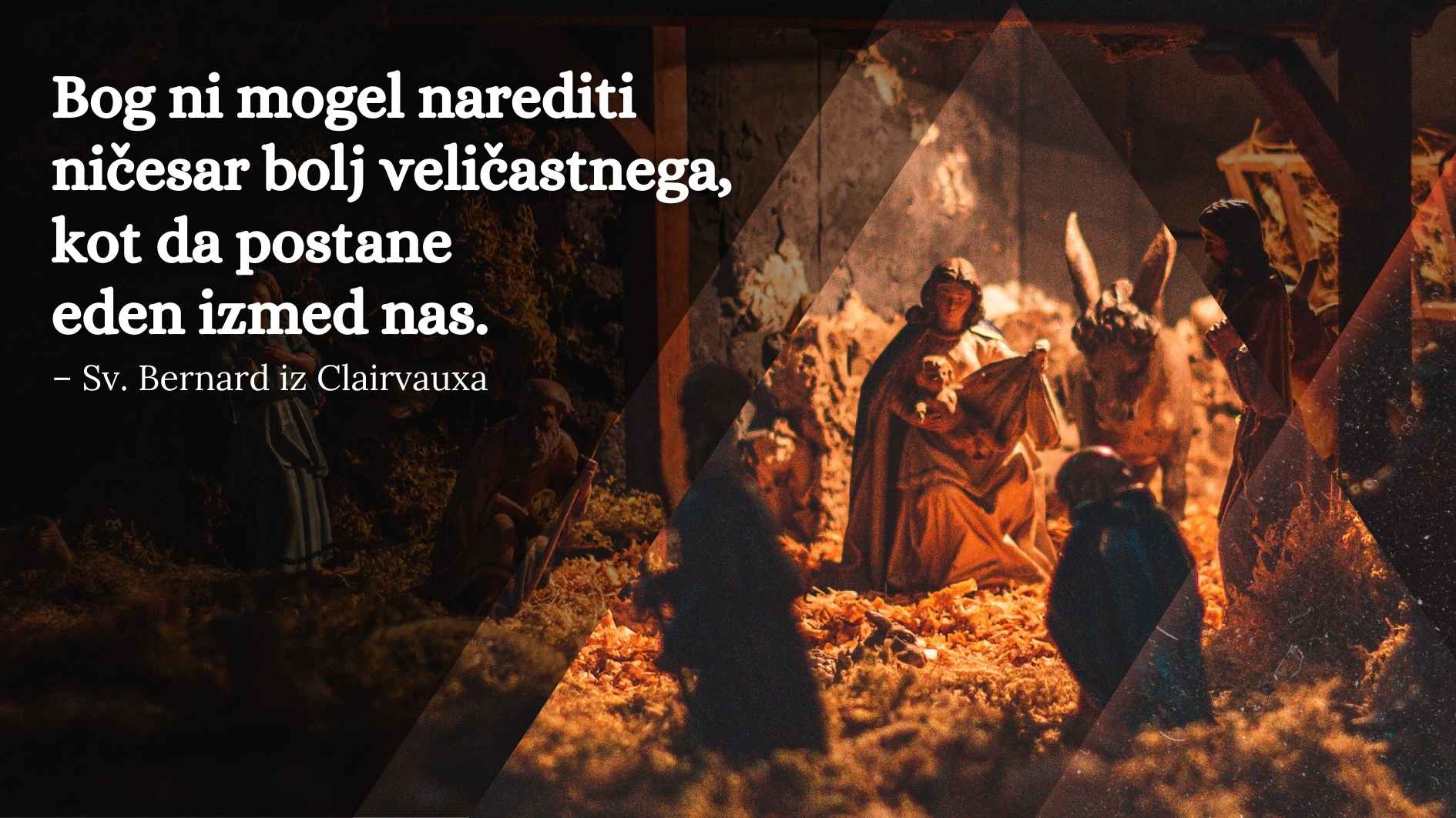 Bog <strong>ni mogel narediti</strong> <em>ničesar bolj veličastnega…</em>