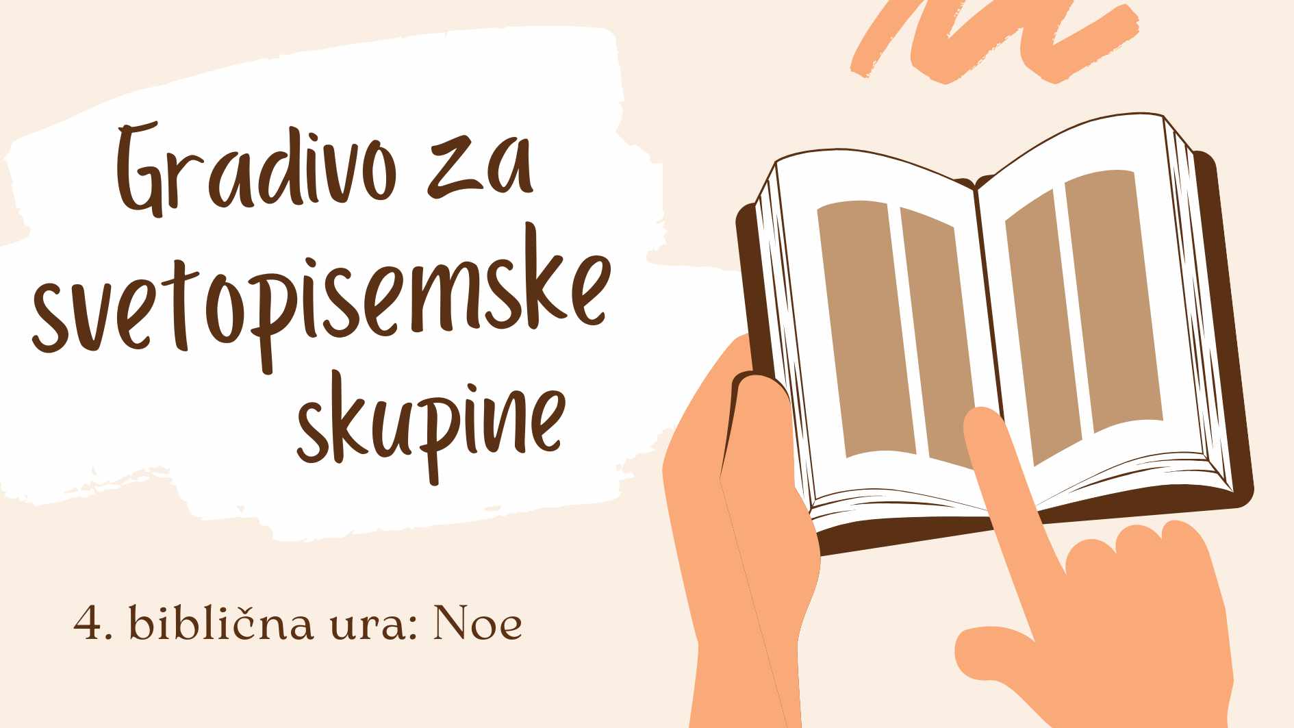 Pet <strong>katehez za biblično srečanje:</strong> <em>4. Noe</em>