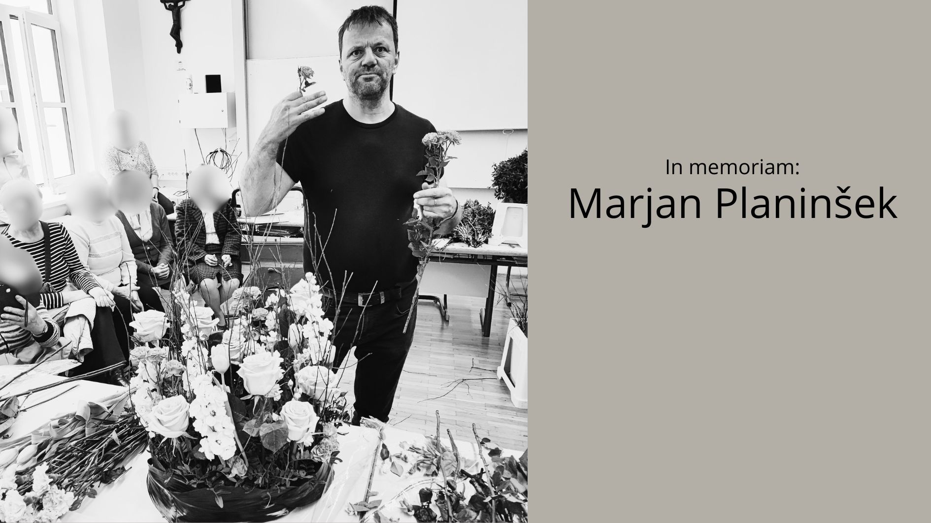 <em>In memoriam:</em> florist <strong>Marjan Planinšek</strong>
