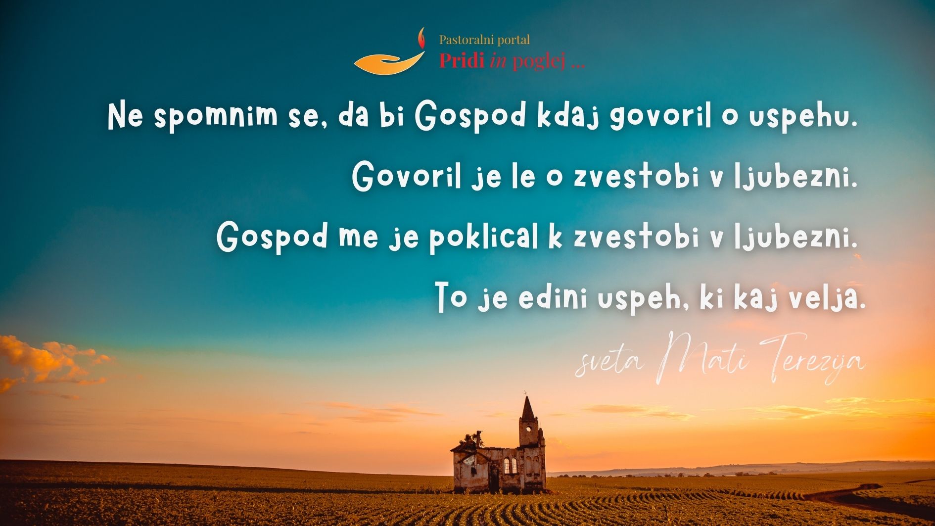 Ne spomnim se, da bi <em>Gospod</em> kdaj govoril o <strong>uspehu…</strong>