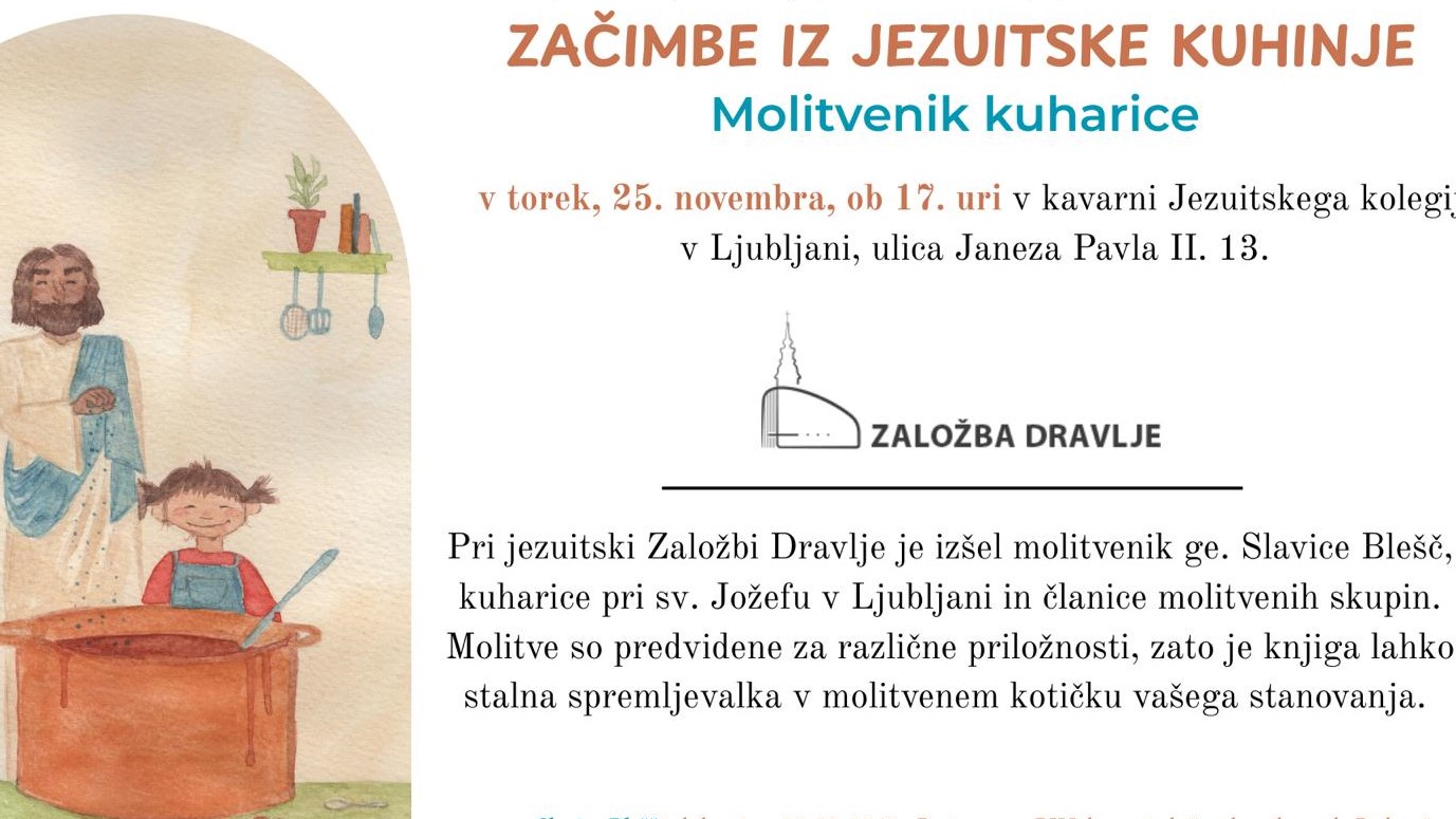 <strong>Molitvenik</strong> kuharice: <em>Začimbe iz jezuitske kuhinje</em>
