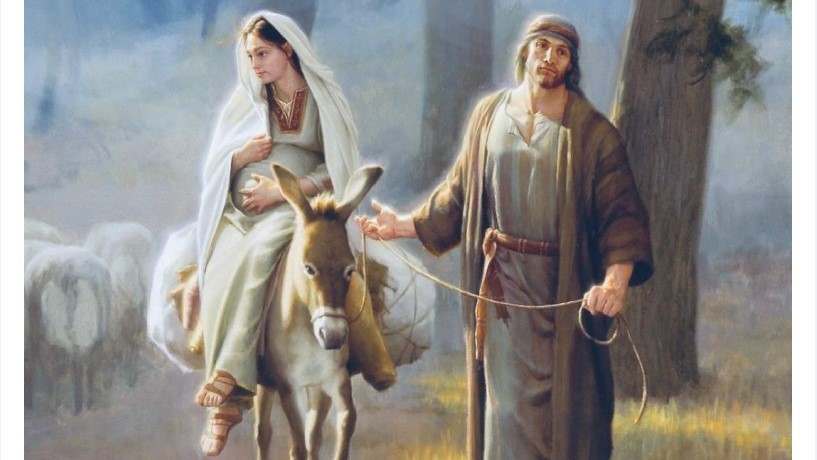 Marija in Jožef v Betlehem <strong>V čem</strong> sv. Jožef ravna <em>drugače</em> od kralja Ahaza in od Shakespearovega Hamleta?