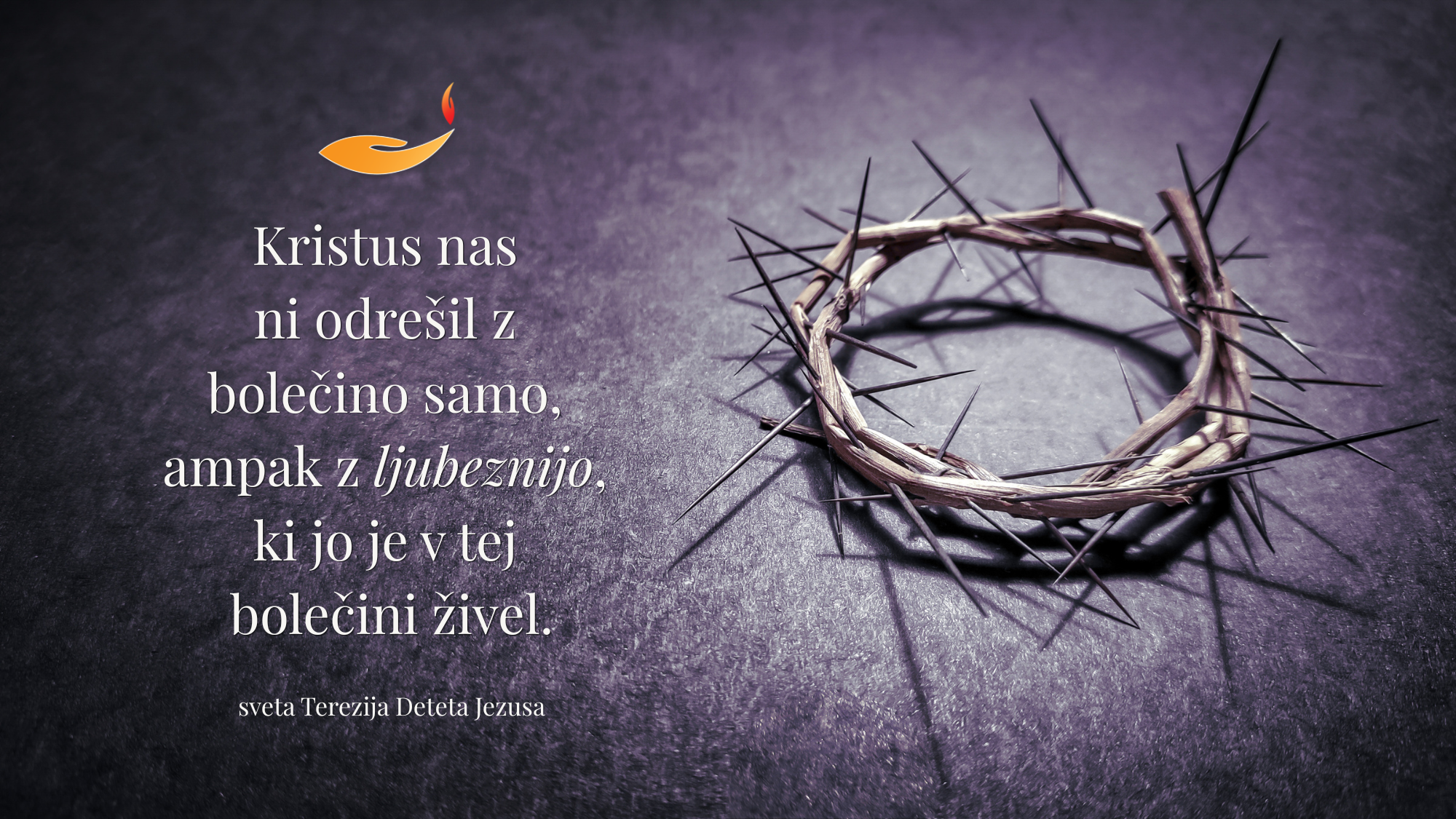 <strong>Kristus nas ni odrešil</strong> z <em>bolečino samo…</em>