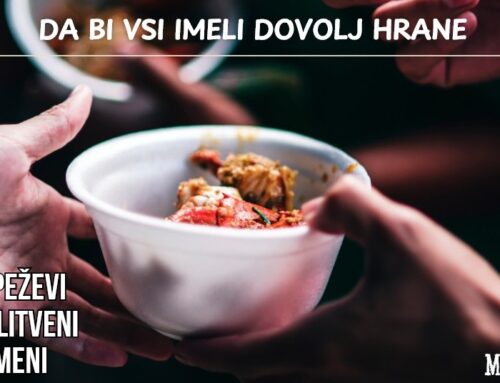 Papež nas v maju vabi k molitvi, da bi vsi ljudje imeli dovolj hrane