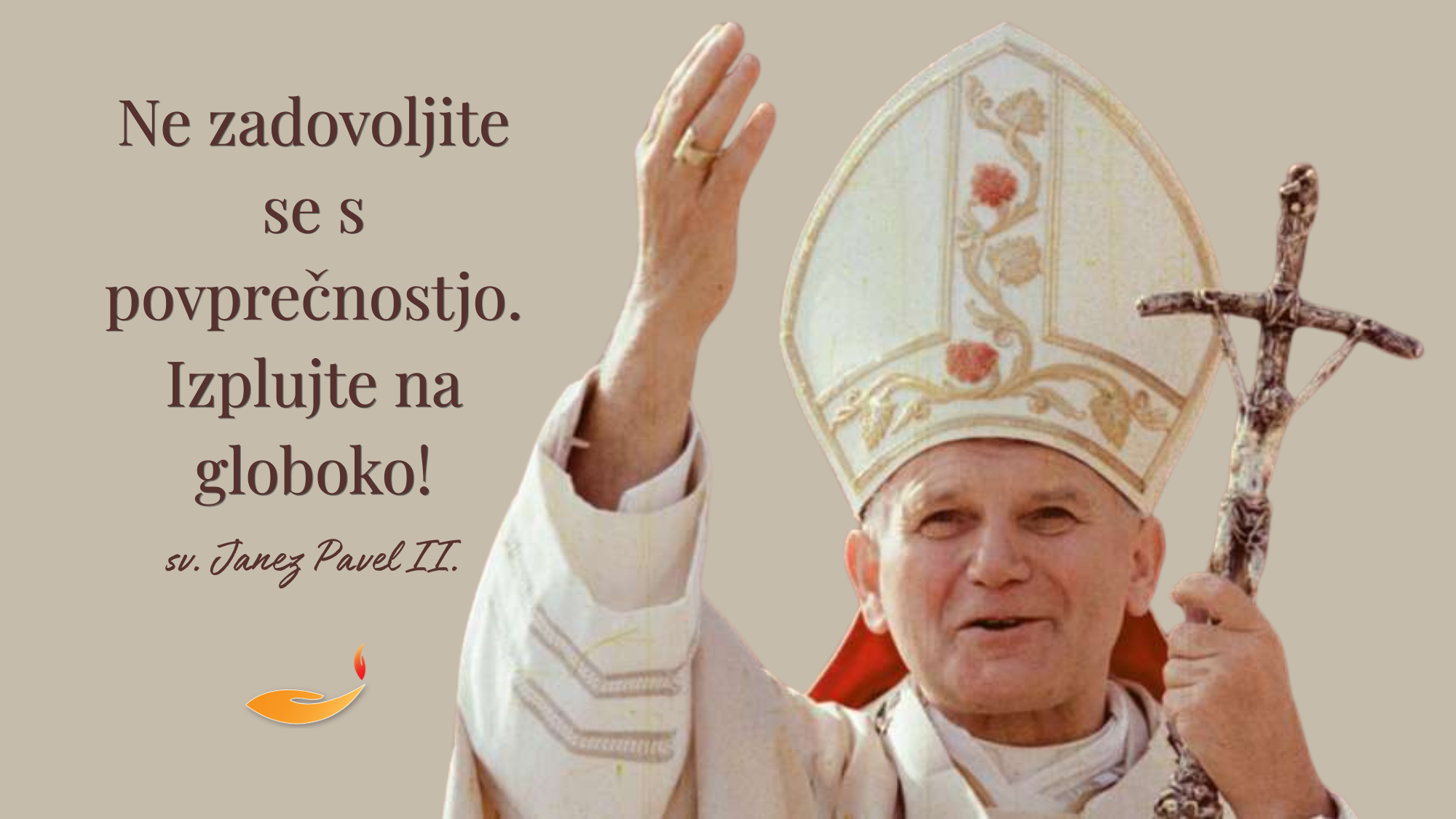 <em>Ne zadovoljite</em> se s povprečnostjo…