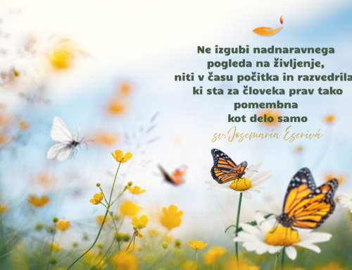 Ne izgubi nadnaravnega pogleda…
